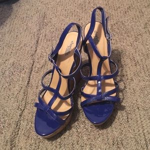 Never worn before Charlotte Russe wedges
