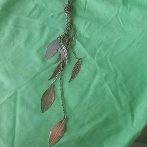 Feather necklace