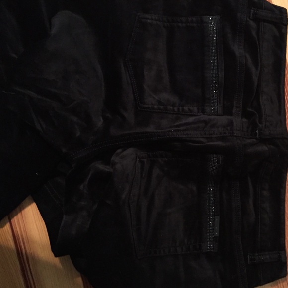 Black pants with velvet feel NWT - Picture 3 of 4