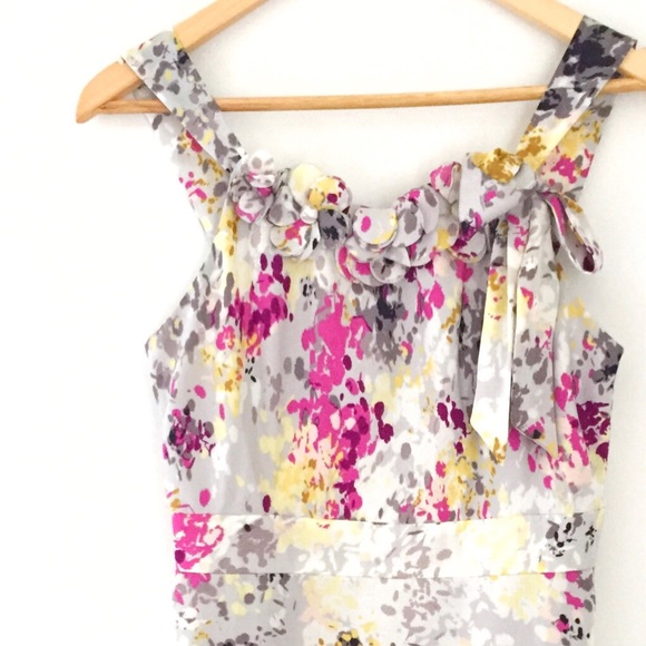 LOFT Dresses & Skirts - Ann Taylor LOFT watercolor sleeveless dress