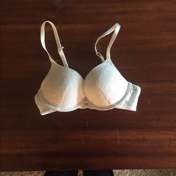 White Lace Push Up Convertible Bra