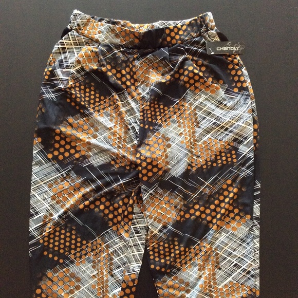 Abstract Loose Pants - Picture 2 of 4