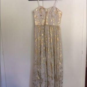 Alice + Olivia Maxi dress size 8 like new