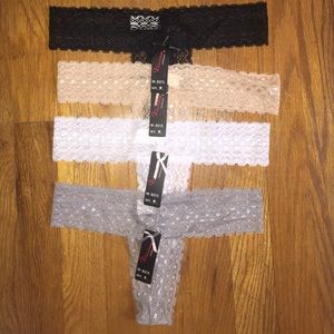 lace thongs