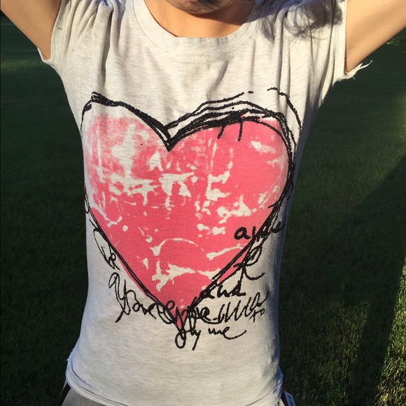 Abstract Heart Top
