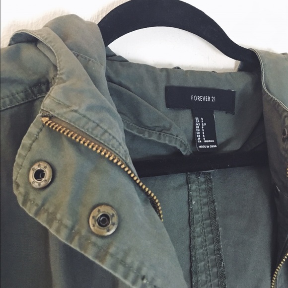 Forever 21 Army Jacket - Picture 2 of 4