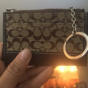 A coach coin purse