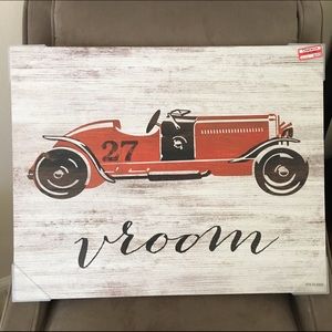 Wood Car Sign
