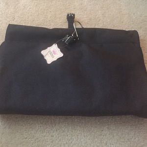 A hanging makeup bag!