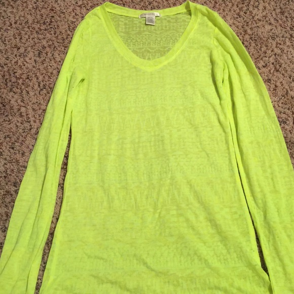 Lime green long sleeve