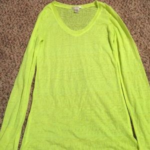 Lime green long sleeve