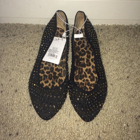 Rhinestoned flats