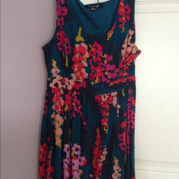 Floral print dress