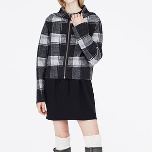 Armani 100% Wool Plaid Jacket