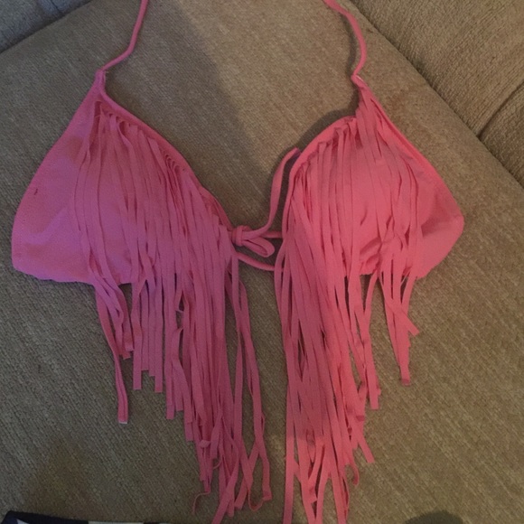NWT PINK AND NAVY bikini - Picture 2 of 4