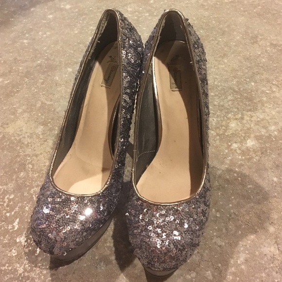 Sparkly heels