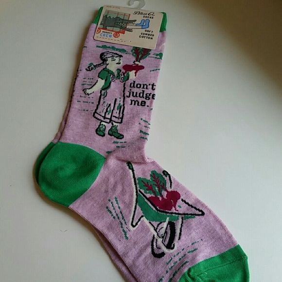 Don't judge me socks