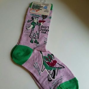 Don't judge me socks