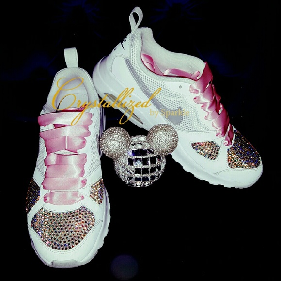 Swarovski Crystal Nike Air Max Bling Sneakers