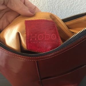 Original leather Hobo bucket bag