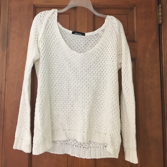Cream Knit Sweater - Picture 2 of 3
