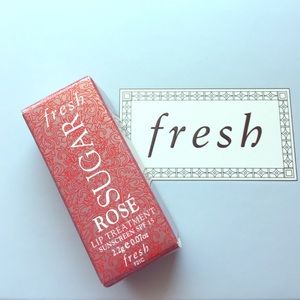Fresh sugar rosé lip treatment deluxe sample