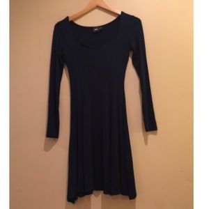 ASOS skater cocktail dress sweetheart neck