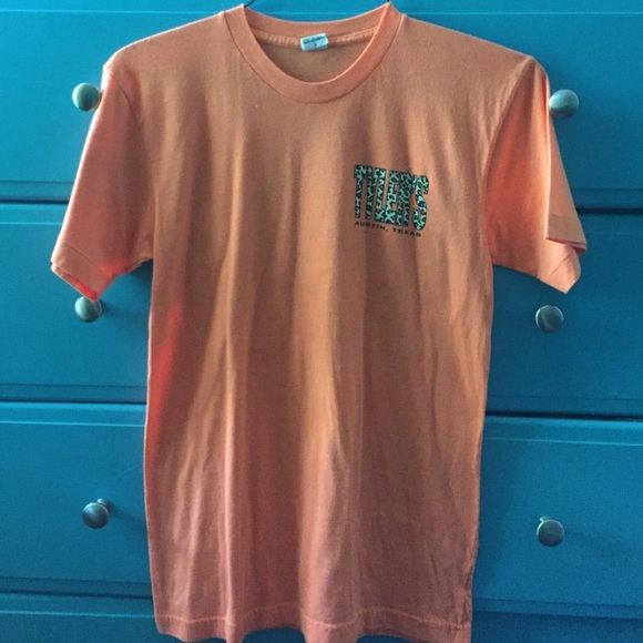 NEON ORANGE Tyler's tee!