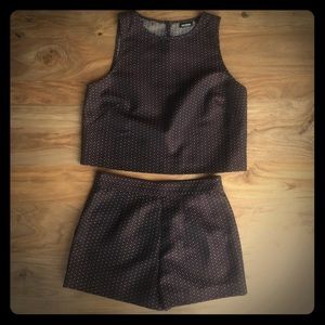 Tildon - 2 pc. Sleeveless top & shorts