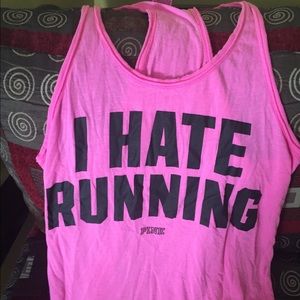 Pink Victoria's Secret tank top