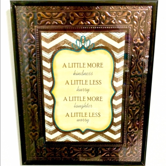 "A Little More" Inspirational Wall Art