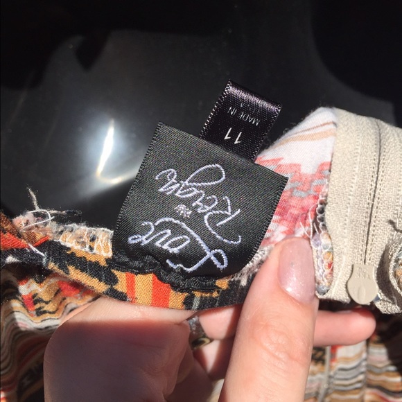 Multicolor Tribal Tie-Back Dress - Picture 4 of 4