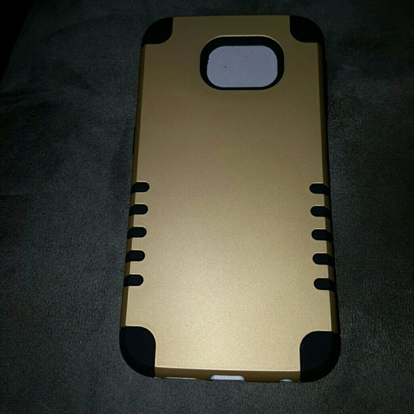 Galaxy s6 phone case gold black