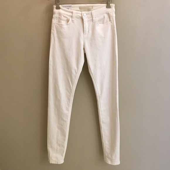 Skinny Mid Rise Ankle Jeans