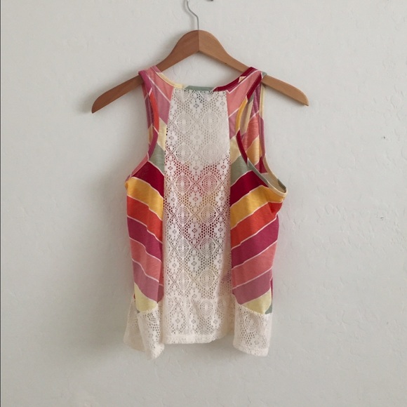 American Rag Chevron Top Multicolored - Picture 2 of 4