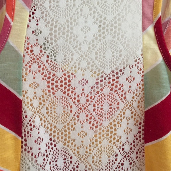 American Rag Chevron Top Multicolored - Picture 3 of 4