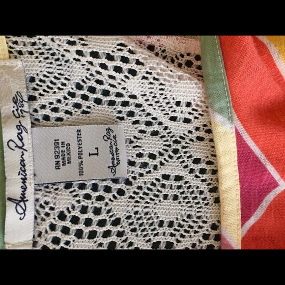 American Rag Chevron Top Multicolored - Picture 4 of 4