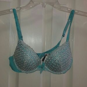 Victoria Secret Biofit 34A Bra with Crystal Lace