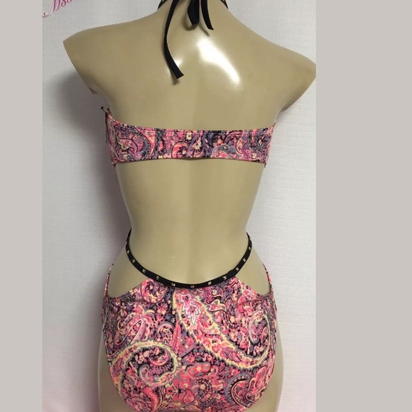 NWT STUDDY STRAPPY ONE PIECE - Picture 3 of 3