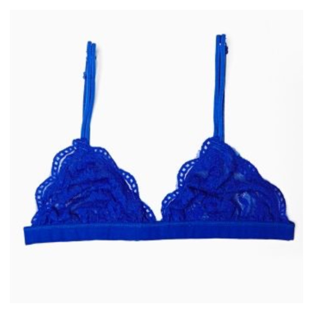 ❗️Final Price ❗️Blue Sheer Bralette Offers