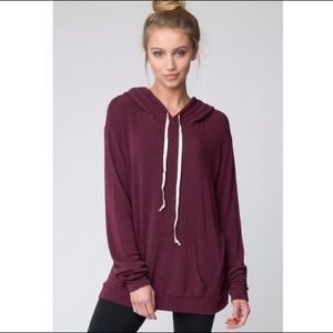 Brandy Melville maroon Layla