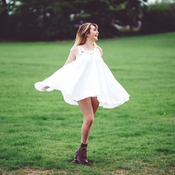 White dress