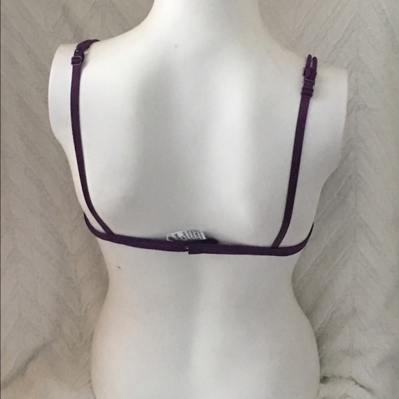 ๐ Final Price ๐ Eggplant Sheer Bralette ๐ซOffers - Picture 3 of 4