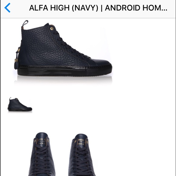ALFA HIGH (Navy) Android Homme