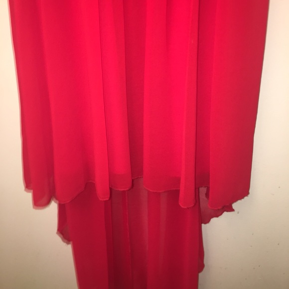 Formal Red Dress. - Picture 4 of 4