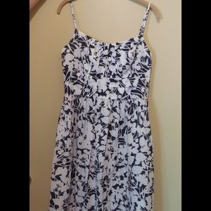 New York and Co. Sundress Navy and White