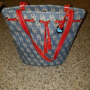 Classic Denim/Jean Dooney & Bourke Bucket Bag