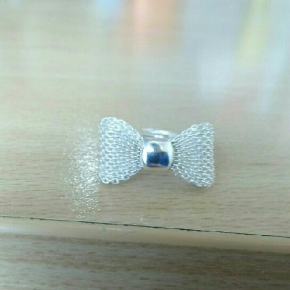 Silver Bow Statement Ring - Picture 2 of 4