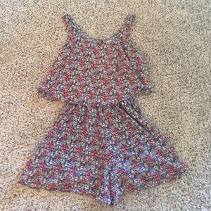 Floral romper