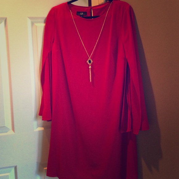 Red dress